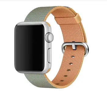 2016 new style woven nylon band Fabric smart watch bracelet replacement watchbands for iwatch sport watch strap for apple watch