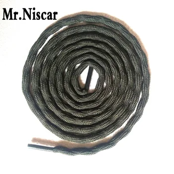 Mr.Niscar 10 Pair Round Athletic ShoeLaces Non-Slip Strong Hard-Wearing Outdoor Hiking Sneaker Shoe Laces for Boots Shoe Strings