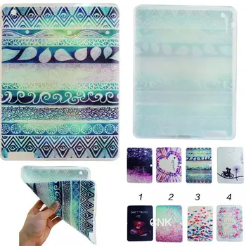 Soft Silicon TPU Housing Case For Apple ipad 2 ipad 3 ipad 4 9.7 inch Back Covers Tablet Beautiful Painted Cover Skin Bags Shell