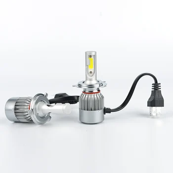 Hot Car Styling COB Cars Headlight LED H4 H1 H7 H8 H9 H11 9005 9006 880 881 40W 8000LM 6000K Led Headlamp Kit DRL Fog Lamp Bulbs