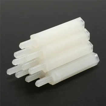 MTGATHER 120pcs/Set White Plastic M2 Nylon Hex Spacers Washer Screw Nut Stand-off Assortment Kit Set Box Lowest Price