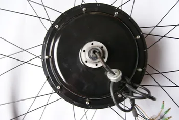 48V 500W brushless gearless hub motor/Electric bicycle rear wheel motor