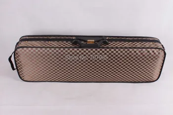 One new 4/4 Violin case  #DGF0014 Deluxe The high-grade violin box beautiful and durable lightweight shockproof