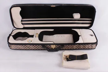 One new 4/4 Violin case  #DGF0014 Deluxe The high-grade violin box beautiful and durable lightweight shockproof