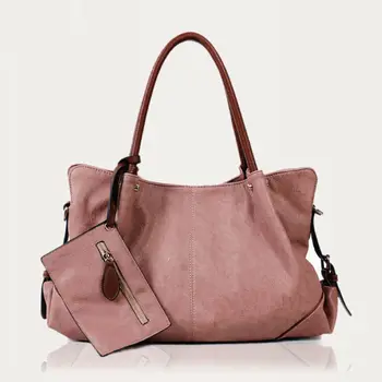 Three Bags~2017 New Fashion Simple Women Handbags\Bag,Ladies' Shoulder bag\Messenger Bag~Big Capacity~13B45