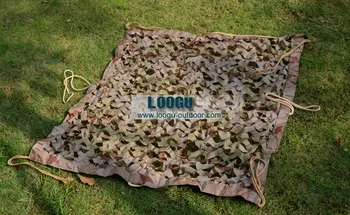 LOOGU EM 4M*5M Desert Camo Netting Military Army Camouflage Netting Car Cover Tent Paintball Games Desert Camo Net