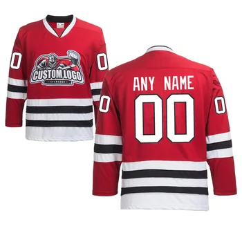 DHL synthetic embroidery ice hockey jerseys wholesale custom jerseys