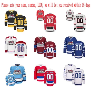 Customized Any ICE Hockey Jerseys Any logo/Name/Number/ Embroidery Wholesale From China sent to 15 days