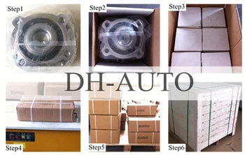 Front wheel bearing kits fit for Dacia Logan Sandero Nissan Renault VKBA3408 713630030 R155.16 Auto parts