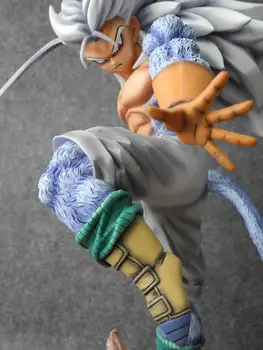 MODEL FANS Dragon Ball Z 31cm Super Saiyan 4 Trunks gk resin action figure toy for Collection