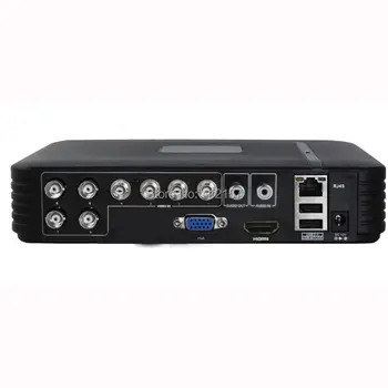 CCTV 8CH HD 5-IN-1 Hybrid DVR 1.0MP 1200TVL 720P AHD DayNight 1080N Security Camera System Color Video Surveillance DIY KIT P2P