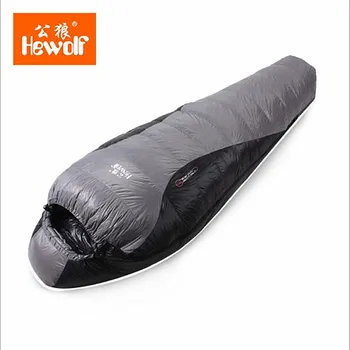 Hewolf 210*75 Portable Multifuntional Ultralight Mini nylon Mummy shape Outdoor Camping Travel Hiking Sleeping Bag