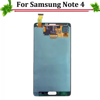 New Replacement For Samsung Galaxy Note 4 N910 N910F LCD Display Assembly White/Grey With Tools