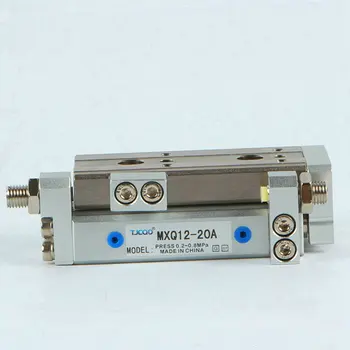 HLQ MXQ20-40 SMC Type MXQ series Pneumatic Cylinder MXQ20-40A 40AS 40AT 40B Air Slide Table Double Acting 20mm Bore 40mm Stroke