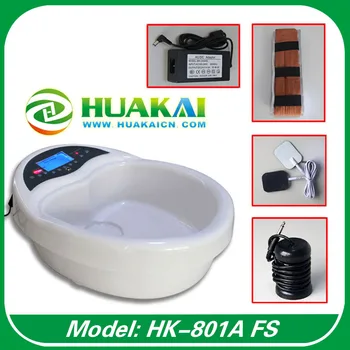 Detox foot spa machine with Footboth walstbelt and acupuncture