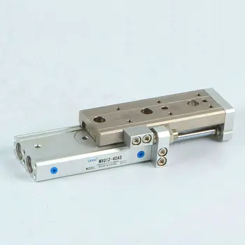 HLQ MXQ12-100 SMC Type MXQ Pneumatic Cylinder MXQ12-100A 100AS 100AT 100B Air Slide Table Double Acting 12mm Bore 100mm Stroke