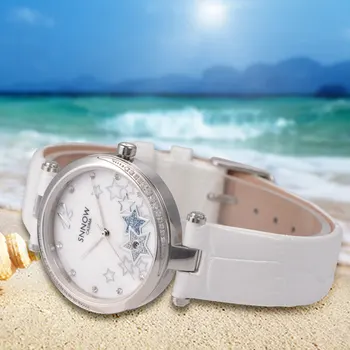 Reloj Mujer 2016 CASIMA Luxury Brand Women Watches SNNOW Series Womens Fashion Casual Quartz Wrist Watch waterproof 100M Geneva