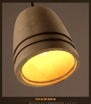 E27/E26 Socket Dia 15cm Droplight Retro Pendant Lights Loft Industrial Style Lamp Classicality Pendant Lighting WPL061