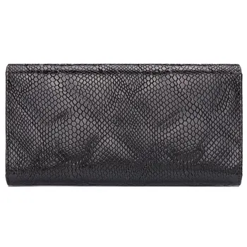 23.5x13CM V-shaped cross-section square Clutch fashion handbags leather bag serpentine trend  A2485