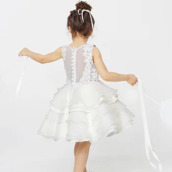 Girls Children gauze tutu dress flower girl dresses for weddings princess dresses Europe and America