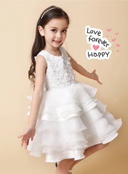 Girls Children gauze tutu dress flower girl dresses for weddings princess dresses Europe and America