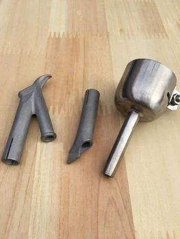 5mm round welding nozzle & 5mm round speed nozzle & tacking nozzle for platic welders,hot air gun,heat gun kit