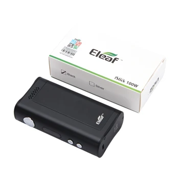 Original Eleaf Istick 100w Box Mod Eleaf OLED Screen Dual iStick 100w Battery Mod Electronic Cigarette Mod Vape