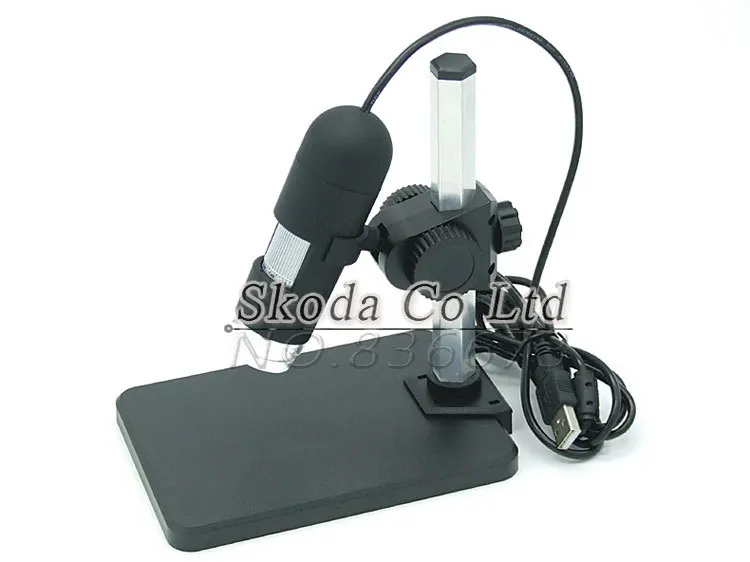 800X Zoom 8-LED 2MP USB Digital Microscope Endoscope With Holder Magnifier Camera