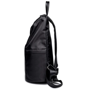 2017 Brand Design Men Backpack Nylon Leather School Laptop Backpacks Travel Bags Shoulder Bag bagpack Mochila P065