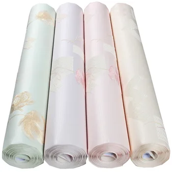 Modern Wallpapers Home Decor Floral Wall Paper for Walls 3 d Non Woven Wallpaper Roll Background Bedroom Wallpaper Decorative