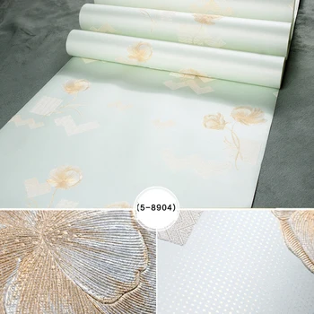 Modern Wallpapers Home Decor Floral Wall Paper for Walls 3 d Non Woven Wallpaper Roll Background Bedroom Wallpaper Decorative