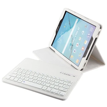 Detachable Wireless Bluetooth Keyboard +PU Leather Case Cover Holder Stander For Samsung Galaxy Note 10.1 N8000 N8010 Shell