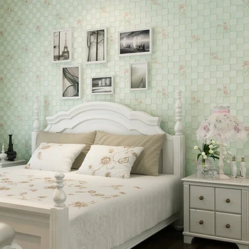 3D Behang Pastoral Floral Wallpaper Bedroom Non Woven Wallpaper Flowers for Walls Wall Mural papel de de parede para quarto