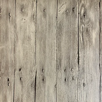 Papel de parede Wood Wall Paper Vintage Chinese Style Wallpapers Wood Planks wallpaper Stripes Roll Vinyl Wallpaper for walls