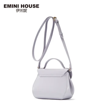 EMINI HOUSE Split Leather Women Messenger Bags Crossbody Bags For Women 2017 Fashion Shoulder Bag Brand Leather Handbag