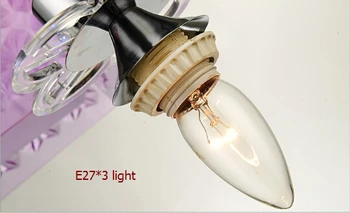 Perfume bottle shaped acryl 3 heads pendant light dia 30cm ,height 100cm adjust E27*3 bulbs colorful lamp
