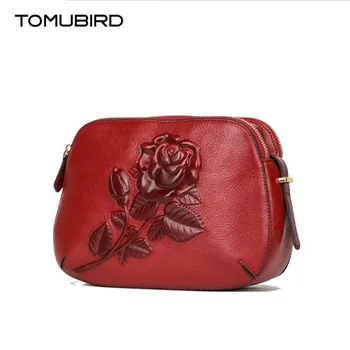 Women genuine leather bag luxury handbags women bags designer cowhide embossed women leather handbags shoulder messenger bag