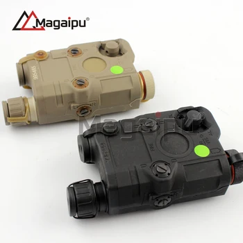 Tactical flashlight PEQ LA5 Upgrade Version LED White light Green laser with IR Lenses