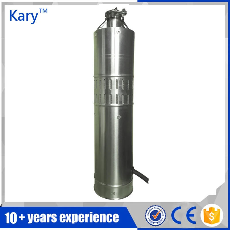 Factory direct 15m lift 83LPM 48v DC submersible solar water pump with internal controller, centrifugal water pump