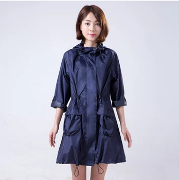 2017 New Fashion Women Trench Raincoat Woman Rain Coat Girl Light Portable capa de chuva impermeable rain suits regenjas coat