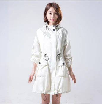 2017 New Fashion Women Trench Raincoat Woman Rain Coat Girl Light Portable capa de chuva impermeable rain suits regenjas coat