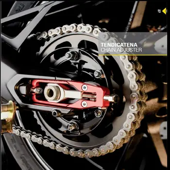 KODASKIN Motorcycle CNC Aluminum Chain Adjusters Tensioners For YAMAHA T-Max TMax 530 TMax500