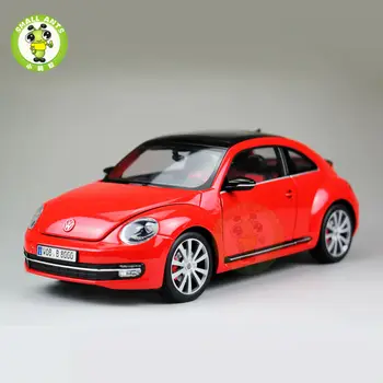 1:18 Scale VW Volkswagen,New Beetle,Diecast Car Model,Welly FX models,Green