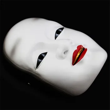 Japanese Ghost Halloween Mask cos Facebook Prajna resin Magojiro adult toy traditional dance party decorative art collection