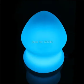 Modern waterproof 16 colors changing illuminated led low barstools glowing led baby chair remote control home bar furniture