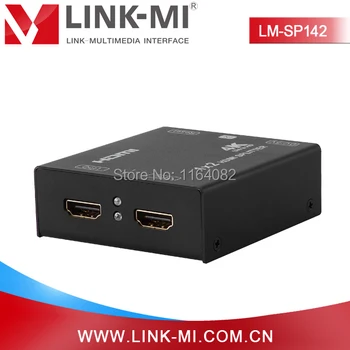 LINK-MI LM-SP142-HD4K2K Ultra HD 4K*2K CEC 3DTV 1*2 HDMI Splitter