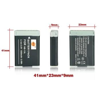DSTE 3PCS NB-13L Rechargeable Battery + Travel and Car Charger For Canon G5X G7X G7X Mark II G9X SX620 HS SX720 HS Camera