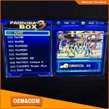 Wholesale price!!!Just Another Pandora's Box 3 multi game card VGA output for LCD arcade cabinet