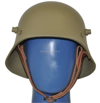 German Tan WW One M18 Helmet/ World War One Helmet / WW1 Collection helmet / WWi helmet