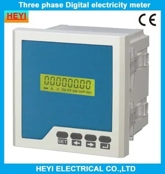 LCD HY-3RE Series,Three phase digital reactive energy meter,electricity meter,Energy Meters,electric energy meter